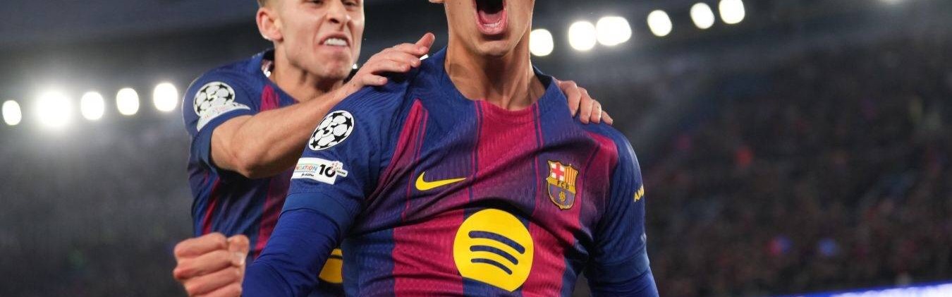 7-2！欧冠惊天大惨案 巴萨七球大胜纽卡斯尔 晋级欧冠八强