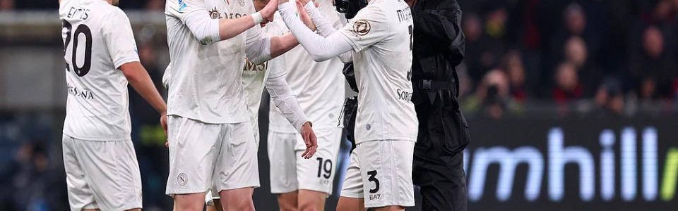 意甲焦点战：少一人那不勒斯逆转3-2 曼联双星爆发霍伊伦双响助胜