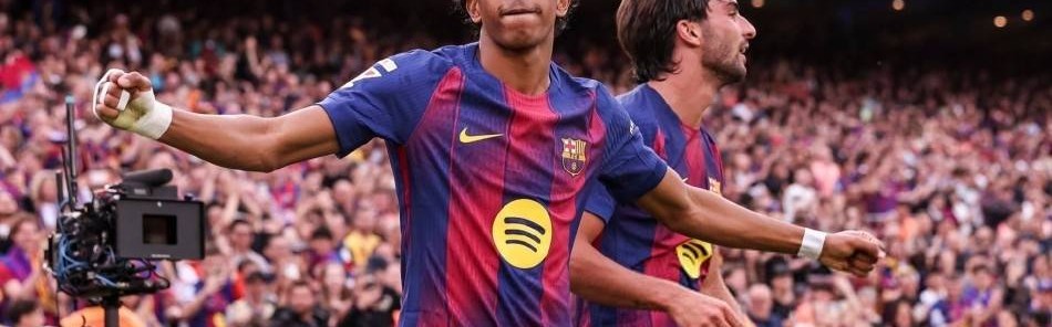 9分！皇马彻底没戏，西甲争冠关键战：巴萨4:1大胜，亚马尔造3球