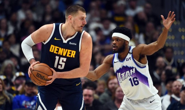 约基奇33+15+12&amp;7失误默里31+14 掘金擒爵士迎5连胜